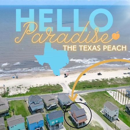 Spring Break Specials! Front Row Views - Tiki Bar - Playground Villa Bolivar Peninsula Dış mekan fotoğraf