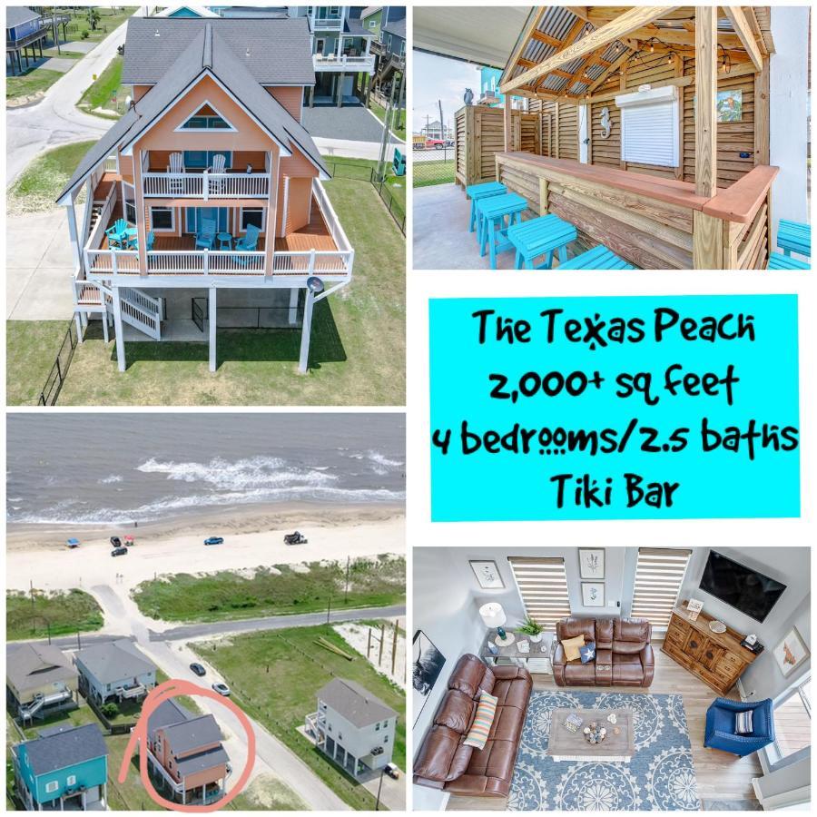 Spring Break Specials! Front Row Views - Tiki Bar - Playground Villa Bolivar Peninsula Dış mekan fotoğraf