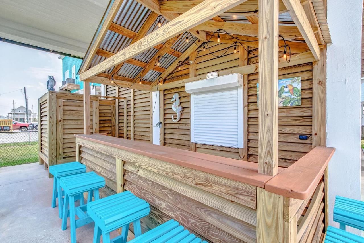 Spring Break Specials! Front Row Views - Tiki Bar - Playground Villa Bolivar Peninsula Dış mekan fotoğraf